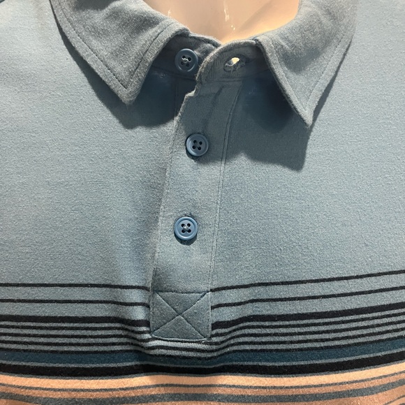 Hang Ten Blue Polo - Picture 3 of 10